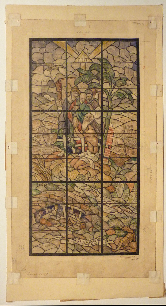 job 28 schaalmodel rondom 1 : 7.5